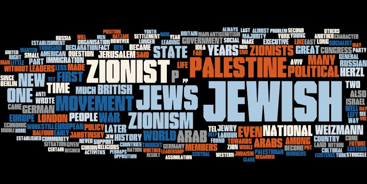 A history of Zionism by Walter Laqueur